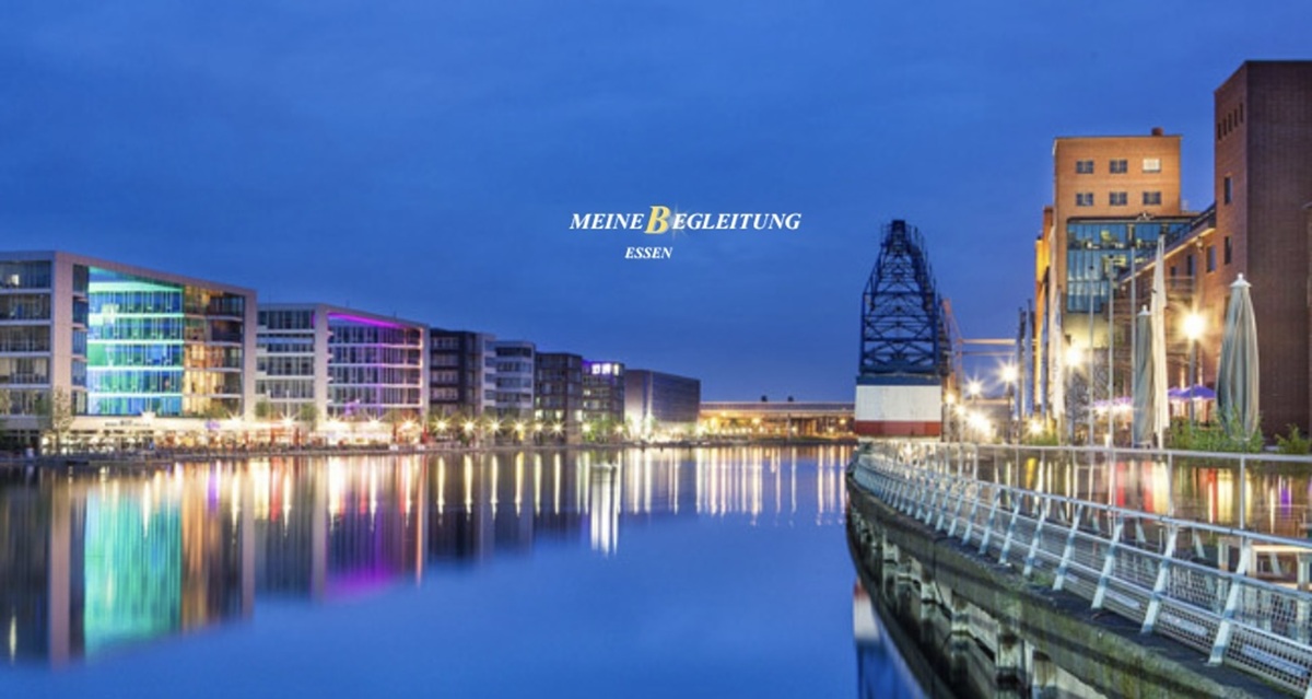 Skyline der Stadt Essen im Ruhrgebiet